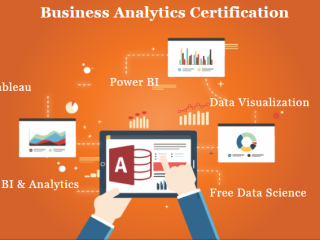 100% placement Business Analytics Course in Delhi NCR, Excel, VBA, SQL, Power BI, and Free Data Science