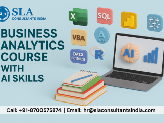 Best Business Analytics Course with AI Skills, "Learn smart, earn big" Learn From "SLA Consultants India" Upskill with best Job in 2026