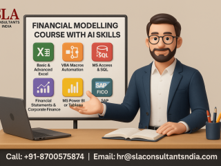 Best Financial Modelling Course with AI Skills, "Learn smart, earn big" Learn From "SLA Consultants India" Upskill with best Job in 2026